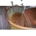 Винтовая лестница Кама пластиковый поручень D1600 H=3130