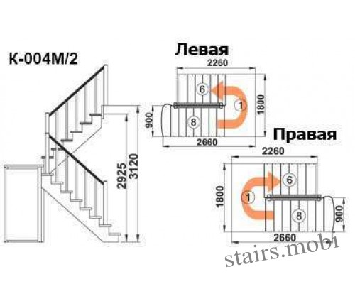 К-004М/2 вид4 чертеж stairs.mobi