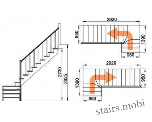 К-031М/1 вид4 чертеж stairs.mobi