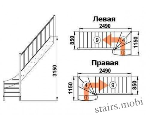 ЛС-07М/2 вид5 чертеж stairs.mobi