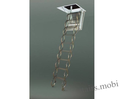 Лестница ножничная металлическая 70*110 LSF-300