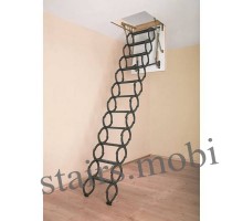 Лестница ножничная термоизоляционная LSТ60*120/280